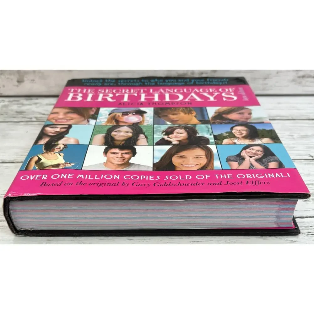 The Secret Language Of Birthdays Teen Edition by Alicia Thompson Hardcover Book